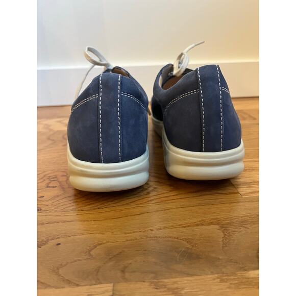 Finn Comfort Germany Ikebukuro Orthopedic Rocker Shoe Blue Leather Women Size 6 - Picture 5 of 7